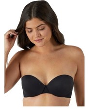 Maidenform Dreamwire Strapless Convertible Lift Bra 38C Black NWT