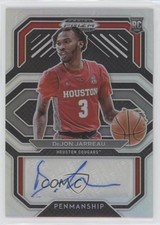 2021 Panini Prizm Draft Picks College Penmanship Silver Dejon Jarreau Auto 09j5