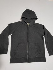 FD American Eagle Outfitters FULL ZIP HOODIE GRAY SIZE WOMEN'S LARGE