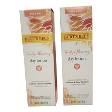 2 X Burt's Bees Truly Glowing Day Lotion Hydrate  Glow Complex 1.8oz