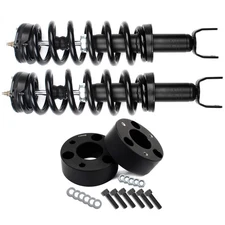 3" Front Leveling Lift Kit & Front Complete Struts Fits 2011-2016 Ram 1500 4WD