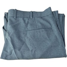 Gray Levis Action Slacks Mens size 38x29 Disco Grandpa Pants