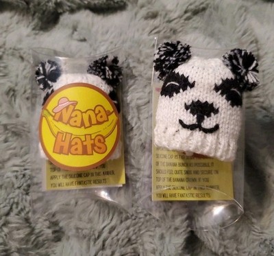 Lot of 2 Nana Hats, Panda Keep Bananas Fresher For Longer, As Seen On Shark Tank