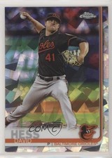 2019 Topps Chrome Sapphire Edition David Hess #552 3k1