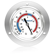 Cooler Thermometer Comercial Freezer Thermometer Capillary Design Refrigerati...