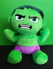 TY Hulk Marvel Beanie Babies 7" Plush Figure Stuffed Animal