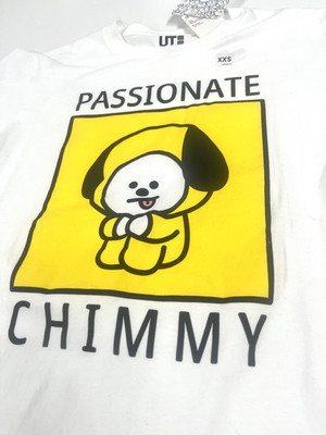 New with tags. Uniqlo x BT21 Chimmy BTS Jimin T Shirt XXS
