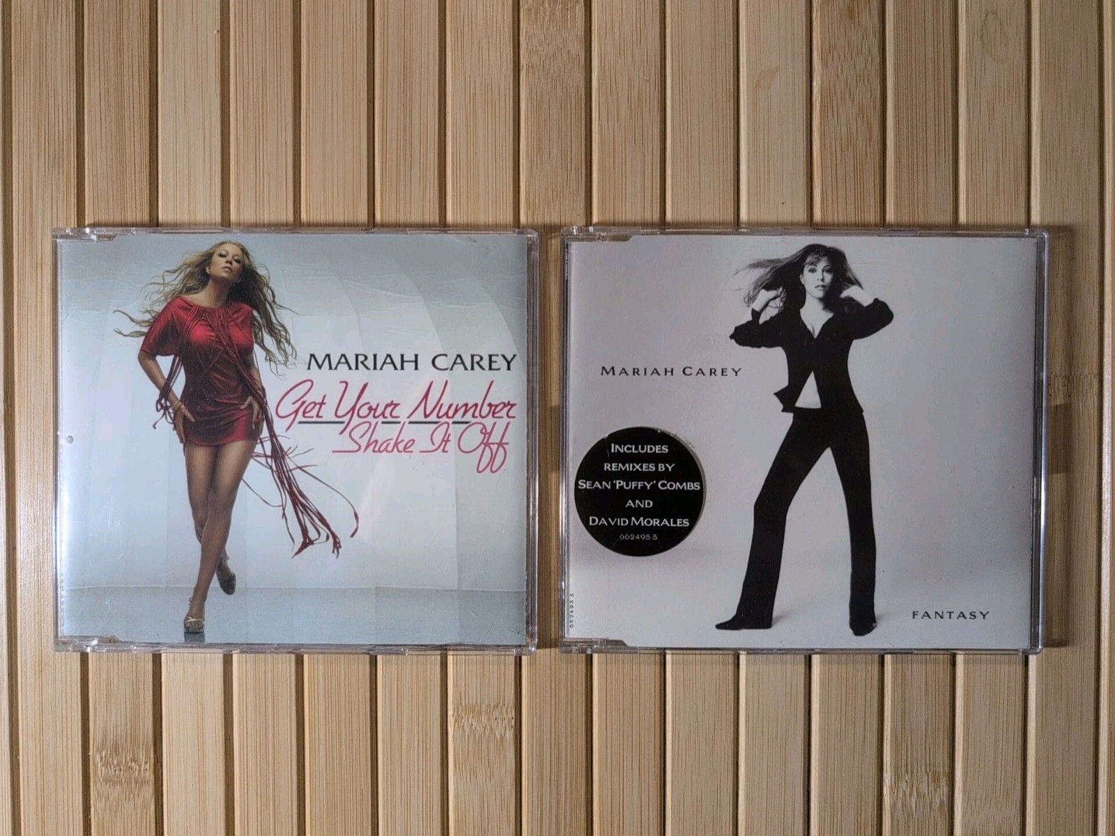 Mariah Carey - Fantasy & Get Your Number / Shake It Off Two CDs Single