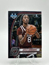 2024-25 Bowman Chrome U- Joyce Edwards #36 Black Wave Refractor + Base (RC)