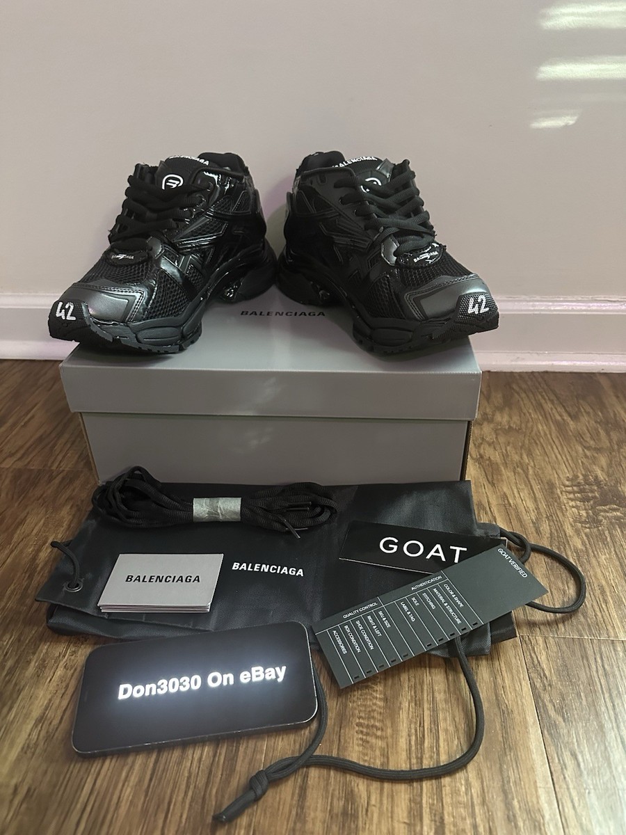 2026) Balenciaga Runner Sneaker 'Black' - Size 9 US / 42 EU | eBay