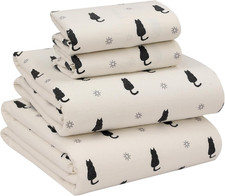 Flannel Sheets King Size - 100 Cotton Brushed King Size Sheets Set - Deep Pocke