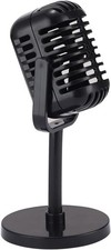 Microphone Vintage Look Old Style Dynamic Vocal Classic Retro Studio Stage Voice