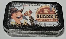 Fallout Sunset Sarsaparilla Cap Stash Tin & 18 Bottlecaps *Unofficial, Handmade*