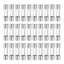 30pcs Glass Fuses Fast Blow 3A 125 Volt 5x20mm Fast Acting Fuse