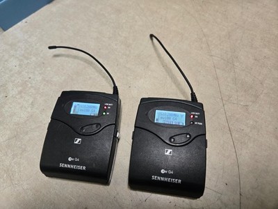 Sennheiser SK100 G4 Wireless Bodypack Transmitter and Receiver 516-558 MHz  Used