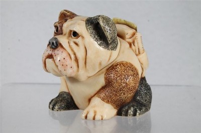 Harmony Kingdom Ball Pot Bellys/Belly - BUSTER Bulldog - xPBDDSC - Retired NIB