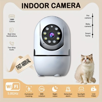 Well-Crafted Flexible Stable Quick-Install 4PCS Indoor Wireless Security Cameras