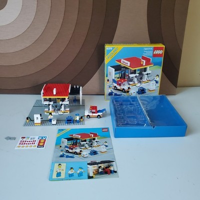 Lego Town System 6378 Shell Service Station 100% Complete W/ Box Instructions |