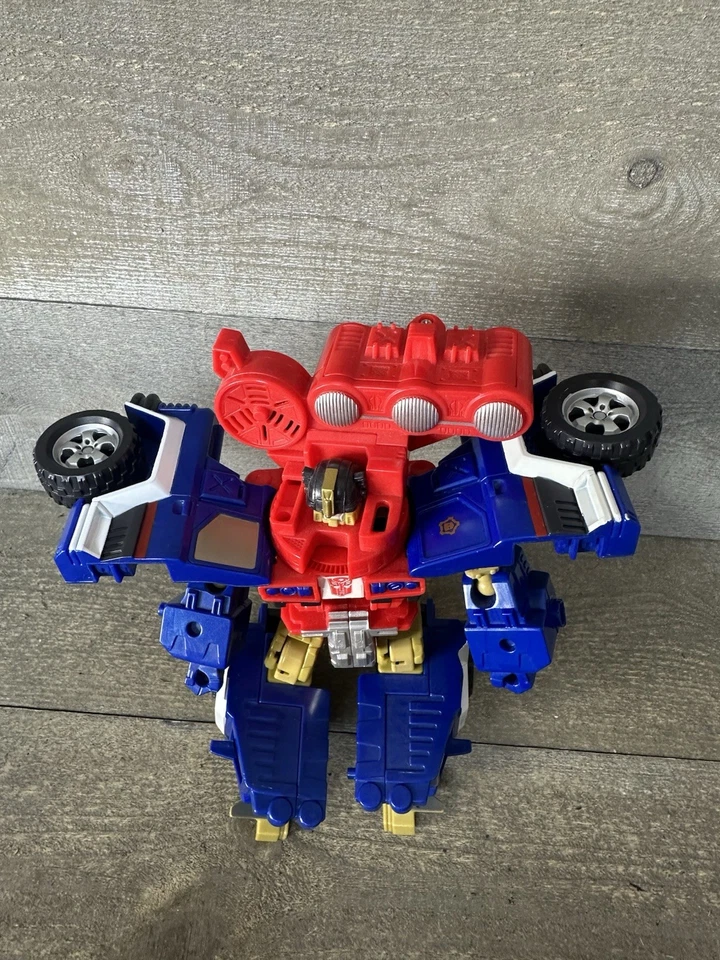 Camión Transformers Energon Mega Clase Autobot Ironhide Hasbro De colección 2003 Foto 2 de 4