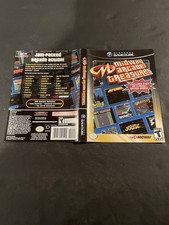 midway arcade treasures gamecube Artwork insert only