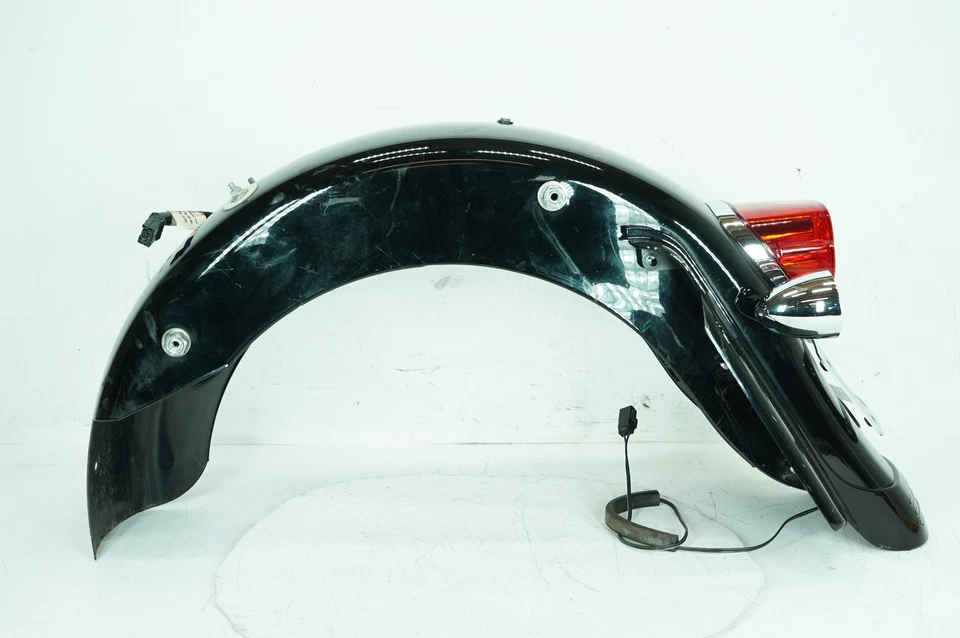 2007 Harley Touring FLHX Street Glide OEM Rear Wheel Fender & Turn Signals Bar - Image 2 of 4