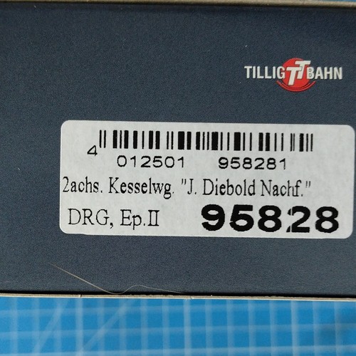 TILLIG TT Kesselwagen J. Diebold Nachf. DRG Epoche II 95828 1:120 | Condition: Gebraucht