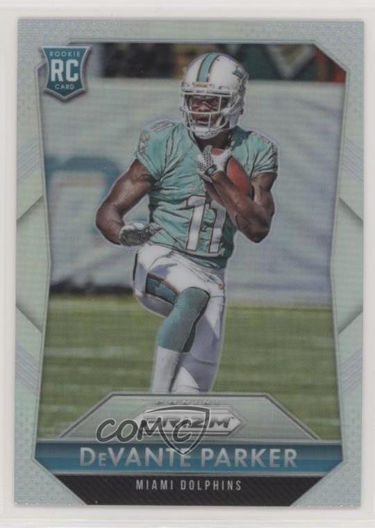 2015 Panini Prizm Rookies Silver Prizm Devante Parker (Base) #228 Rookie RC 00ax
