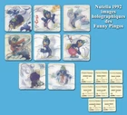 Nutella 1992, 8 holographic images of Funny Pingos missing No. 1 and 4