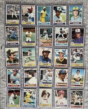 1979 Topps Baseball Card Lot  (49 Cards) O. Smith, Jackson, Bench, Ryan & MORE!!