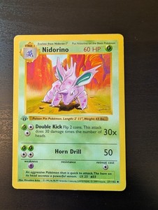 Nidorino 1st Edition | eBay