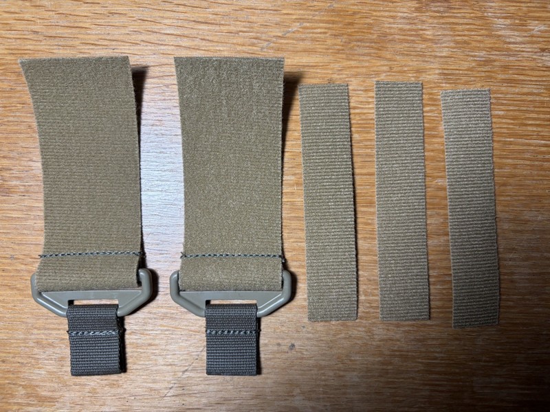 FirstSpear Plate Carrier Attachment Hook and Loop Rings Coyote First Spear