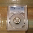 1954-S 10c Silver Roosevelt Dime PCGS MS65