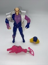Vintage 1989 Hasbro Cops N Crooks Hyena Action Figure With Cape Mask And Gun