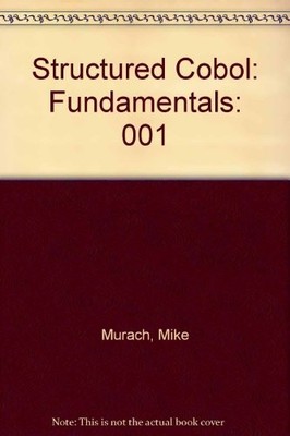 STRUCTURED COBOL: FUNDAMENTALS By Mike Murach *Excellent Condition*