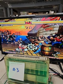 Samurai Shodown SNK NEO GEO MVS Cartridge Game 100% Authentic *SECURITY SEAL* #3