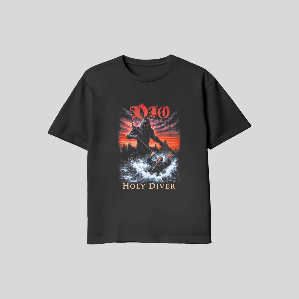 Dio Holy Diver T Shirt Gildan XL L M | eBay