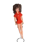 Vintage 1970s Tong Betty Teen Barbie clone Fashion doll Black Curly Hair