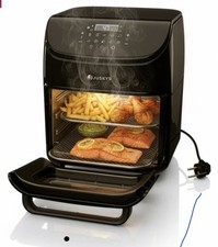 Heißluftfritteuse Airfryer 12L 200 Grad Programme Backen Grillen