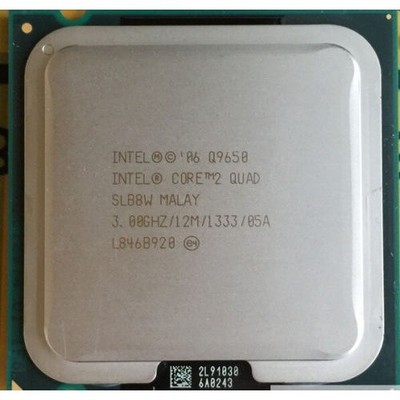   Core 2 Quad Q9650 3.0 GHz 12M 1333MHz 4-Core Processor LGA 775 CPU 95W #wd