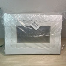 WHITE Quarter Window Bakery Cake Box 14x10x4in￼20pcs