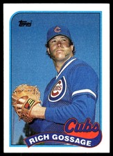 Rich Gossage 1989 Topps #415 Chicago Cubs MLB READ FREE SHIPPING AutographDen