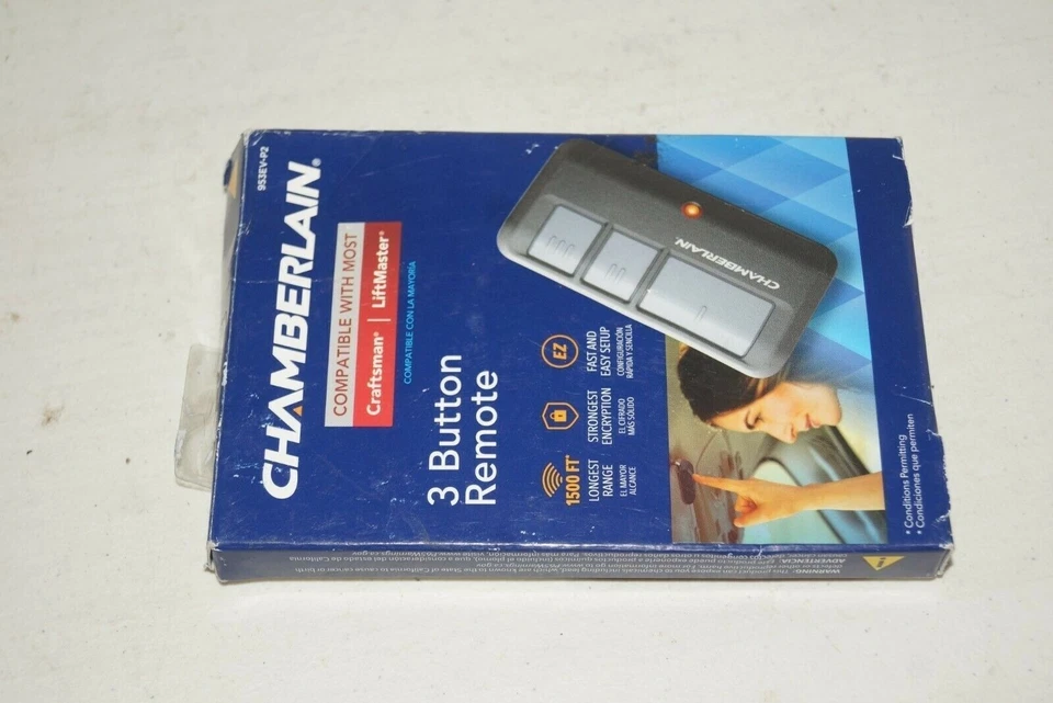 *NUEVO* Chamberlain Visera de 3 Botones Control Remoto con Tecnología MyQ 953EV-P2 Foto 4 de 4