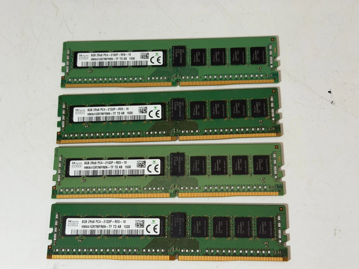 8 GB Capacity per Module DDR4 SDRAM Network Server Memory (RAM
