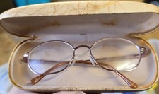 Wire Rim Bifocal Eye glasses With Case Rose Gold