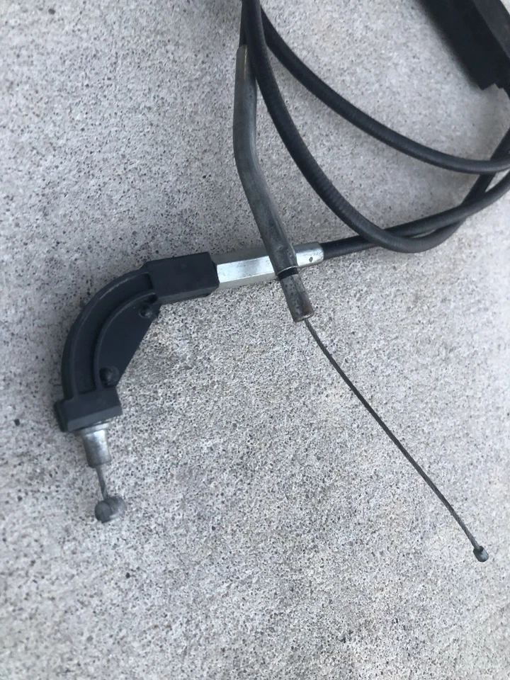 Conjunto de cable de acelerador Harley Aermacchi AMF Cagiva 1978 SX175 NOS 56376-74 (M1 Foto 3 de 4
