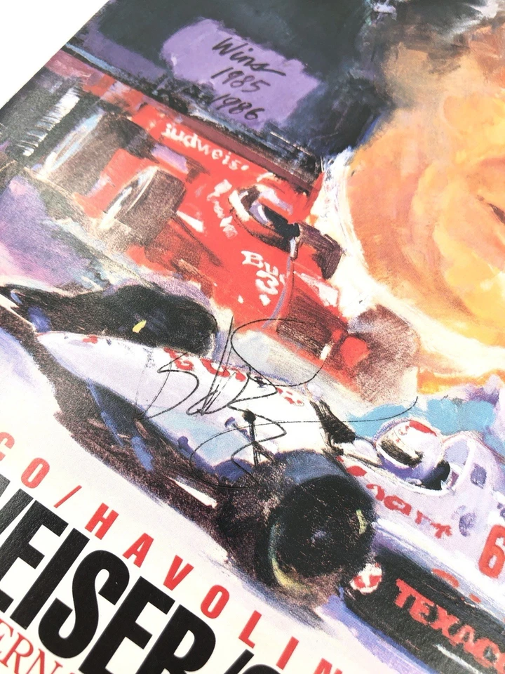 1994 IndyCar Magazine Portland w/ 10 Signatures & Race Car Event Tickets - Image 2 of 4