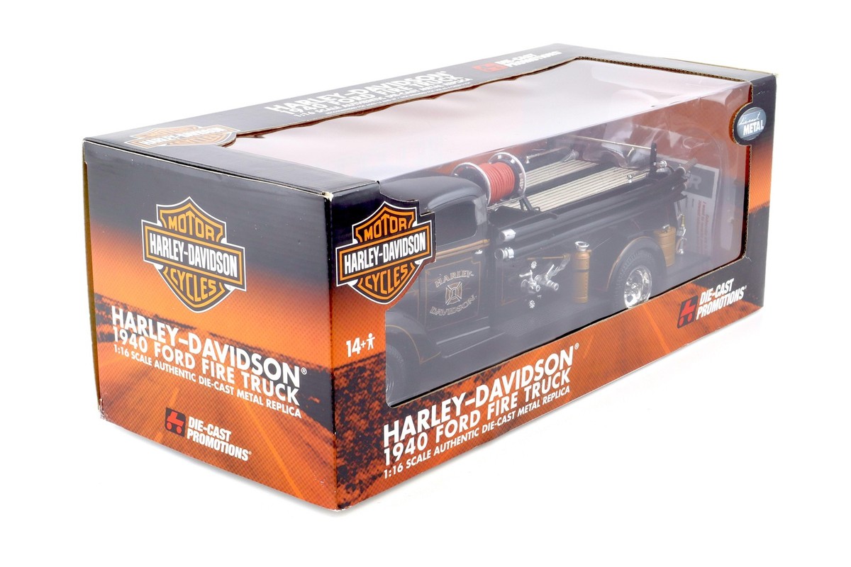 1:16/ 1:18 Highway61 HARLEY DAVIDSON 1940 Ford Fire Truck black