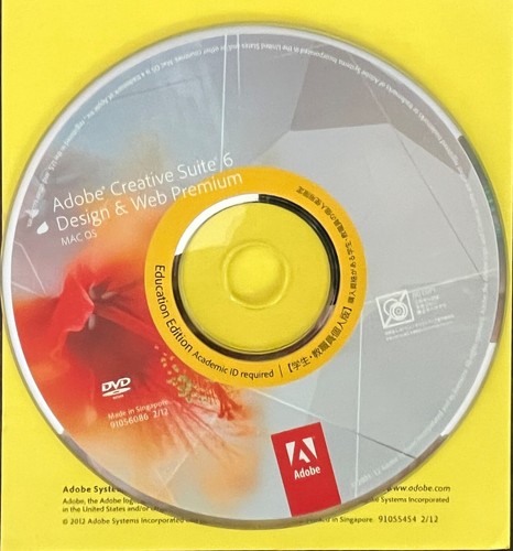 Adobe CS6 Design Web Premium Boxed DVD - Serial Number Included - Mac (Intel) - Photo 2/4