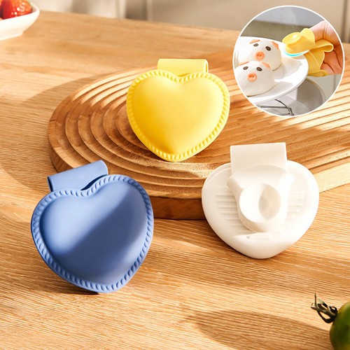 Silicone Heat Insulation Oven Mits Gloves Clip Cooking Mitts Pinch Grips Kitc-mx - Picture 11 of 15