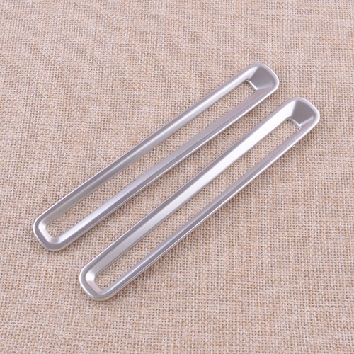 Silver Door Air Vent Outlet Trim Cover – Fits Dodge Charger 2011-2020 – Set Of 2